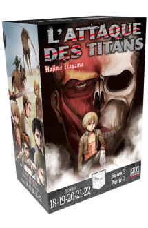 L'attaque des titans coffret t18 à t22