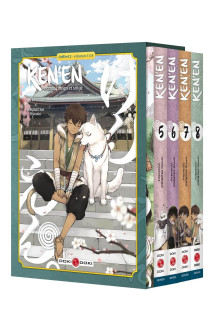 Ken'en - comme chien et singe - coffret - vol. 05 à 08