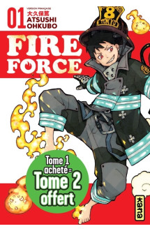 Pack 1+1 fire force (tomes 1+2) - op 1+1 2023