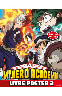 My hero academia : livre poster t.2