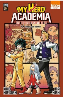 My hero academia - les dossiers secrets de ua t.4 : a chacun son festival