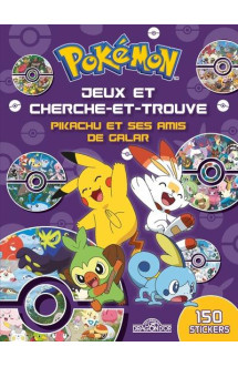 Pokemon : jeux et cherche-et-trouve : pikachu et ses amis de galar