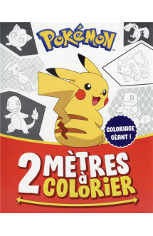 Pokemon : 2 metres a colorier