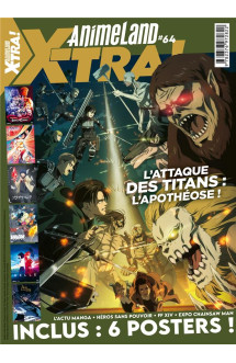 Animeland xtra n.64 : l'attaque des titans : l'apotheose