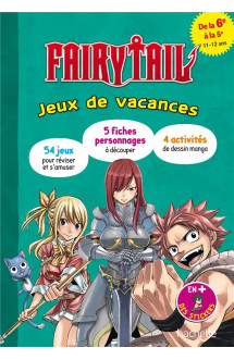 Fairy tail  -  jeux de vacances  -  de la 6e a la 5e