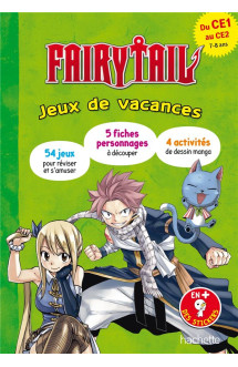 Fairy tail  -  jeux de vacances  -  du ce1 au ce2