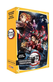 Coffret demon slayer t07 + roman jeunesse t03