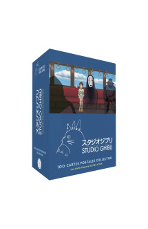 Studio ghibli, les chefs-d'oeuvre de 1984 à 2014 : coffret de 100 cartes postales