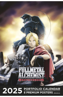 Calendrier portfolio 2025 fullmetal alchemist