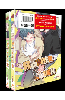 Pack (2 webtoons dont 1 offert) - robber x lover 1 & 2