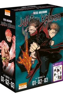 Coffret jujutsu kaisen vol. 1 à 3