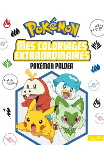 Pokémon - coloriages extraordinaires paldea