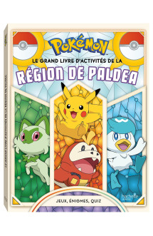 Pokémon - le grand livre d'activité de la région de paldea