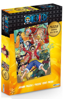 One piece - puzzle 1000 pièces - equipage de luffy