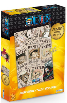 One piece - puzzle 1000 pièces - wanted