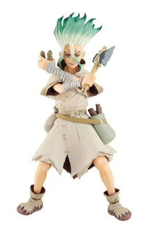 Dr. stone - statuette pop up parade senku ishigami (re-run) 17 cm