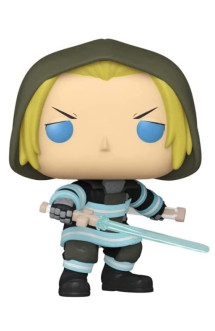 Fire force figurine pop! animation vinyl arthur w/sword