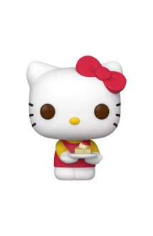 Hello kitty - figurine pop! sanrio hello kitty avec dessert 9 cm