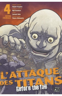 L'attaque des titans - before the fall edition colossale t04