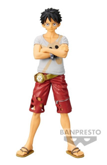 Figurine dxf grandline men vol.6 – one piece : monkey d. luffy