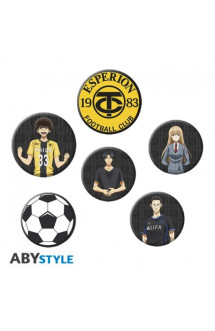 Ao ashi - pack de badges - personnages