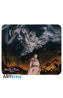 Attack on titan - tapis de souris souple