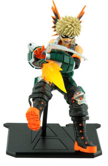 My hero academia - figurine bakugo tir anti-blindage