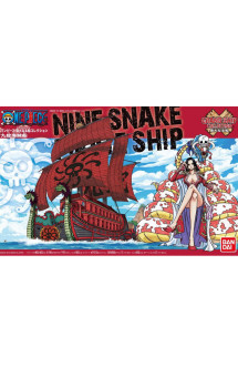 One piece maquette grand ship collection nine snake pirate ship 15cm