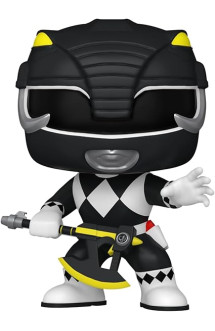 Power rangers 30th - figurine pop! black ranger 9 cm