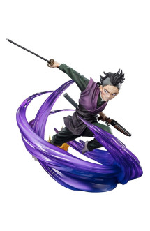 Demon slayer: kimetsu no yaiba - statuette figuartszero genya shinazugawa 17 cm