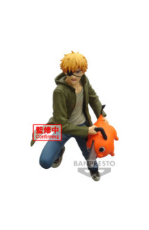 Figurines vibration stars - chainsaw man - denji & pochita