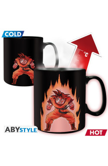 Dragon ball - mug heat change - 460 ml - dbz/ goku