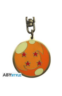 Dragon ball - porte-cles metal - boule de cristal