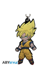 Dragon ball - porte-clés pvc dbz/goku