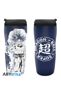 Dragon ball super - mug de voyage goku ultra instinct