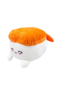 Fun food - peluche plushi uramaki sushi with crevette 20 cm