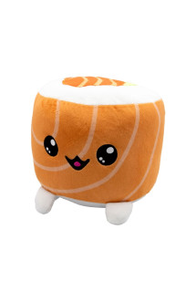 Fun food - peluche plushi uramaki saumon 20 cm