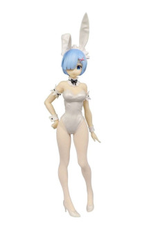 Re zero bicute bunnies rem white pearl ver. figurine