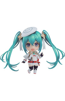 Hatsune miku gt project figurine nendoroid hatsune - miku racing miku: 2023 ver. 10 cm