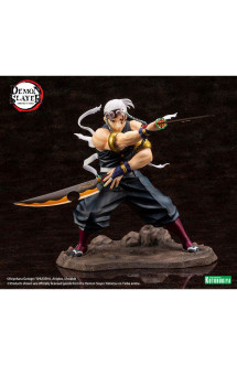 Statuette artfx j – demon slayer: kimetsu no yaiba : tengen uzui bonus edition (1/8, 23 cm)