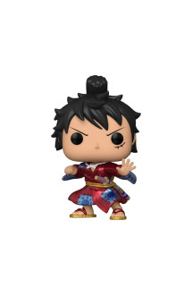 One piece pop luffy in kimono metallic exclu