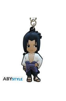 Naruto shippuden - porte-clés pvc sasuke