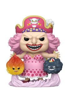 One piece - figurine pop! super sized big mom w/homies 15 cm