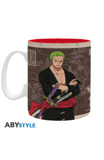 One piece - mug - 460 ml - zoro wanted