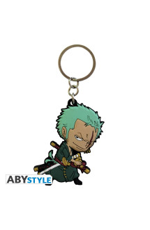 Porte-cles pvc - zoro