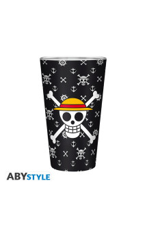 One piece - verre xxl - 400 ml - luffy