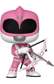 Power rangers 30th - figurine pop! pink ranger 9 cm