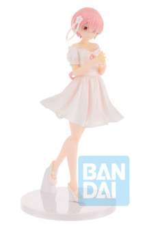 Re:zero - ram - figurine dreaming future story ichibansho 18cm