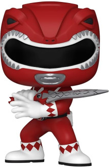 Power rangers 30th - figurine pop! red ranger 9 cm