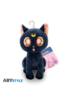 Sailor moon - peluche - luna 15 cm